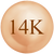 14K Rose Gold