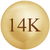 14K Yellow Gold
